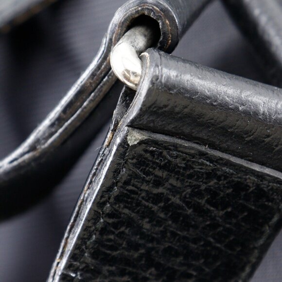 GUCCI Black Leather Backpack main image 8